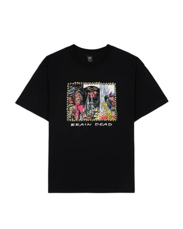 Brain Dead x Predator Decimation T-Shirt - Black made by Brain Dead