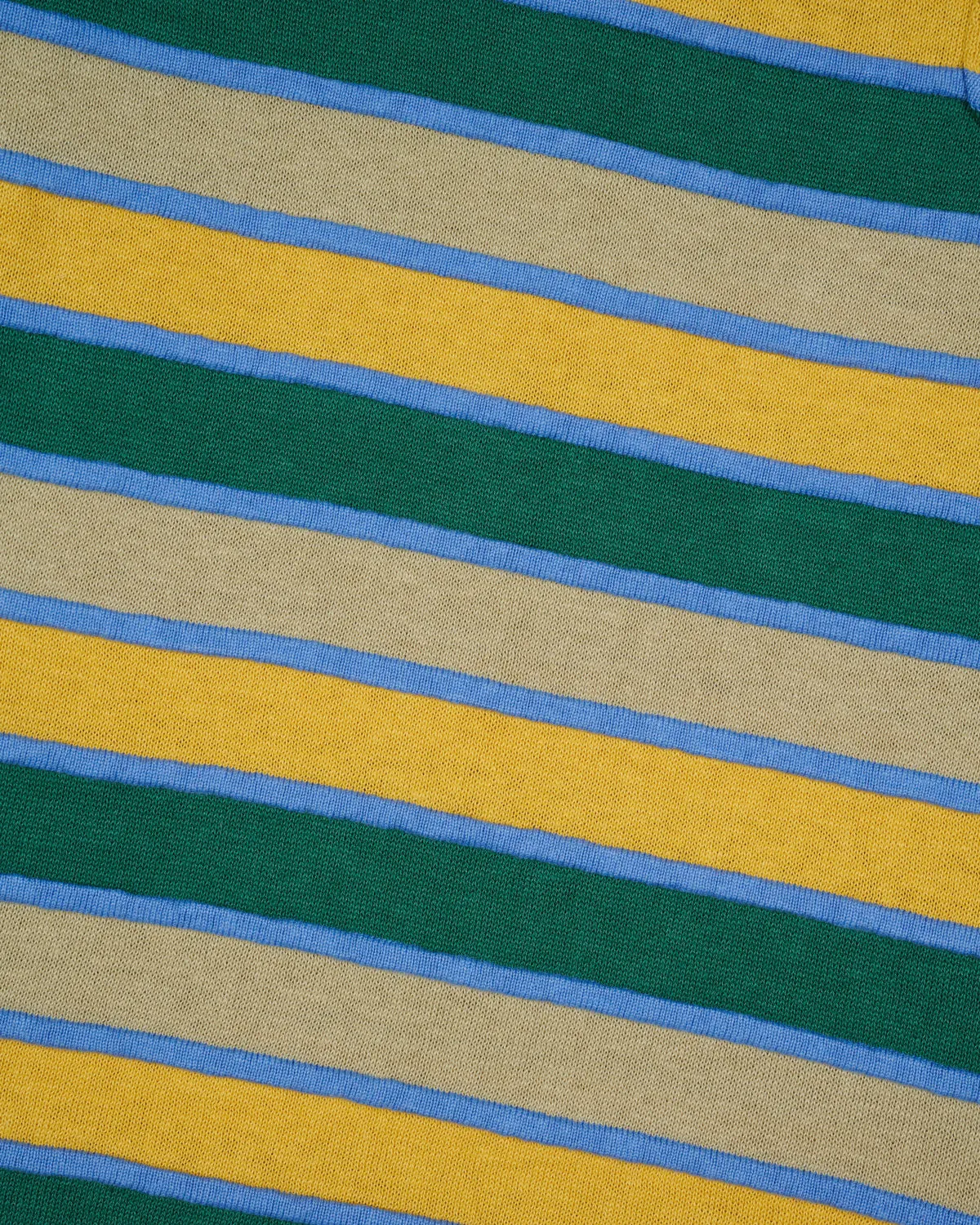 Lifted Stripe Half Zip Shirt - Yellow Multi sold by Brain Dead product image thumbnail 4