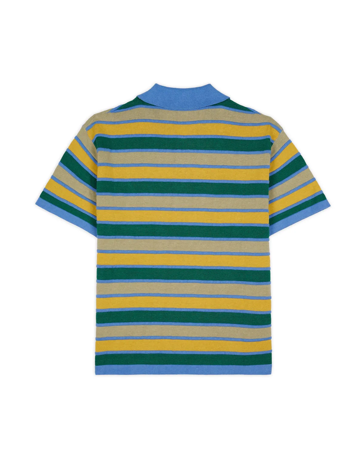 Lifted Stripe Half Zip Shirt - Yellow Multi sold by Brain Dead product image thumbnail 3