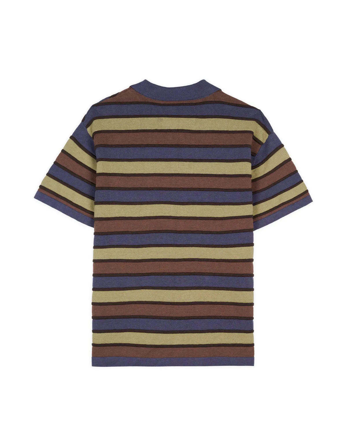 Lifted Stripe Half Zip Shirt - Blue Multi sold by Brain Dead product image thumbnail 3