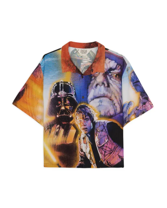 Brain Dead x Star Wars Shadows Of The Empire Rayon Shirt - Multi made by Brain Dead