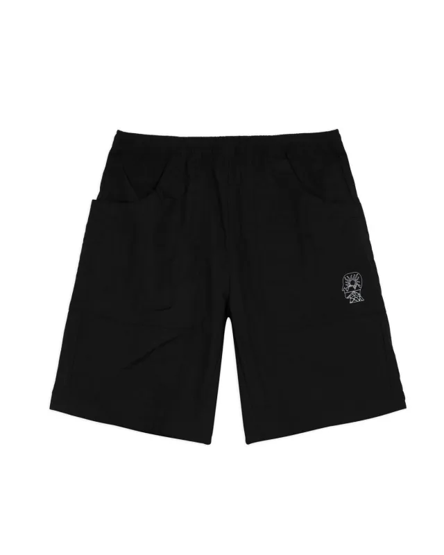 Nylon Equipment Utility Short - Black made by Brain Dead