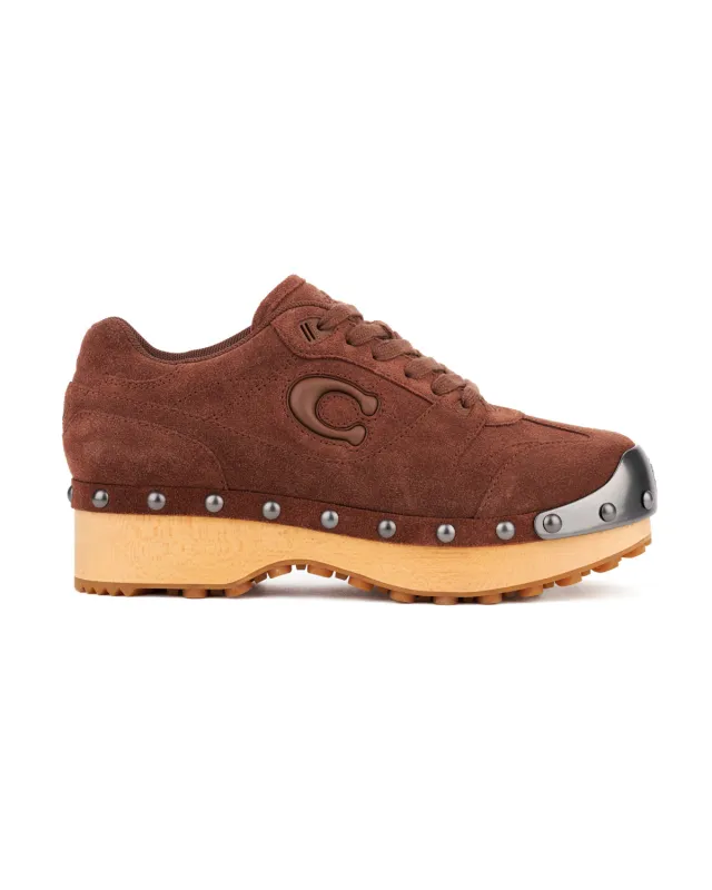 Brain Dead x Coach SoHo Suede Wooden Clog - Vintage Brown made by Brain Dead