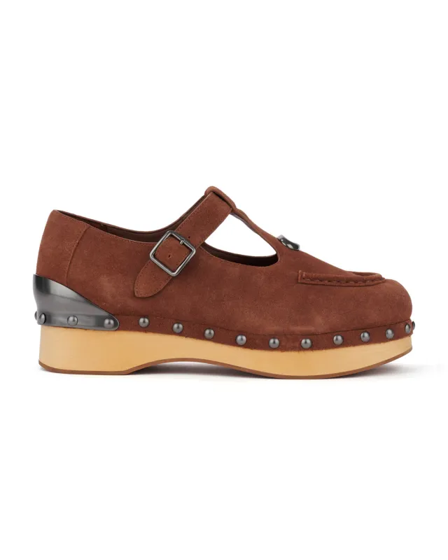 Brain Dead x Coach Suede Wooden Mary Jane - Vintage Brown made by Brain Dead