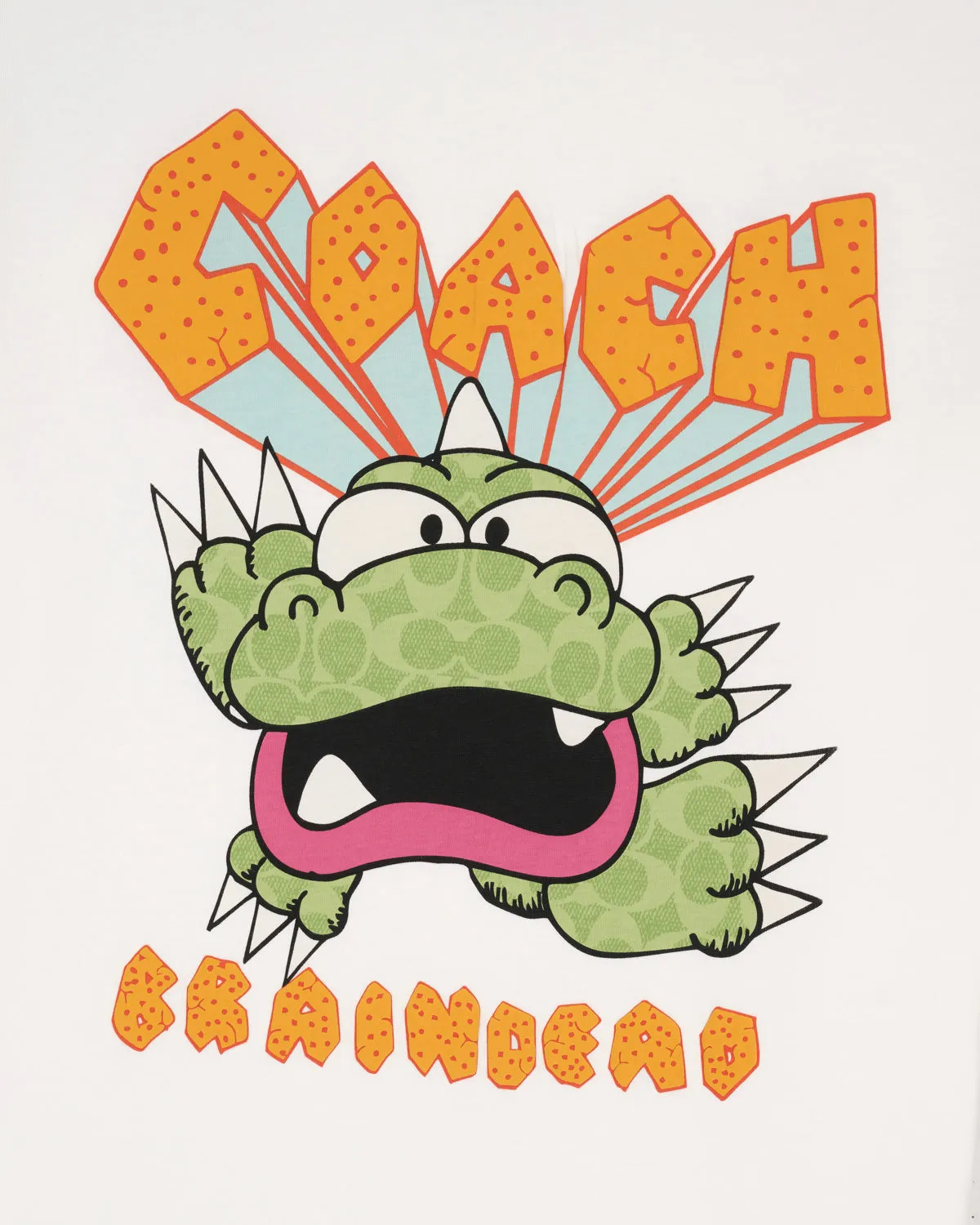 Brain Dead x Coach Zilly Monster T-Shirt - White Multi sold by Brain Dead product image thumbnail 3
