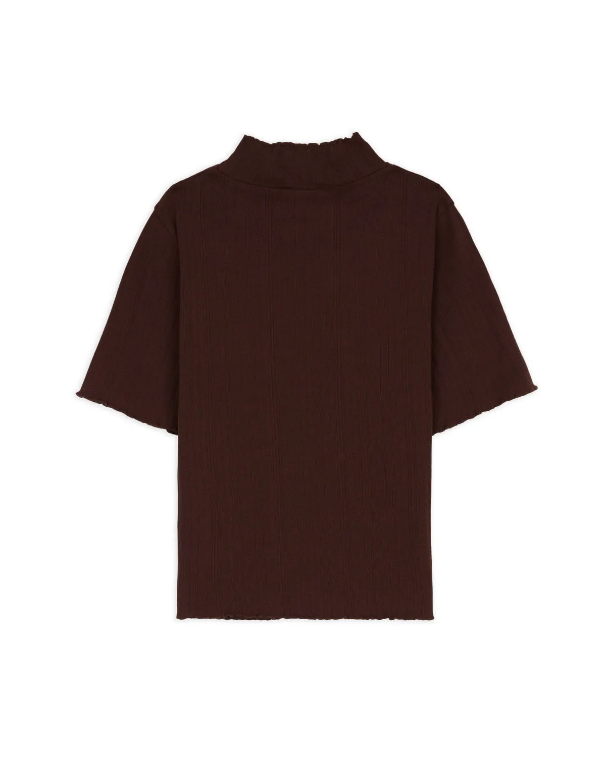 Brain Dead x Coach Pointelle Mockneck Top - Brown sold by Brain Dead product image thumbnail 5