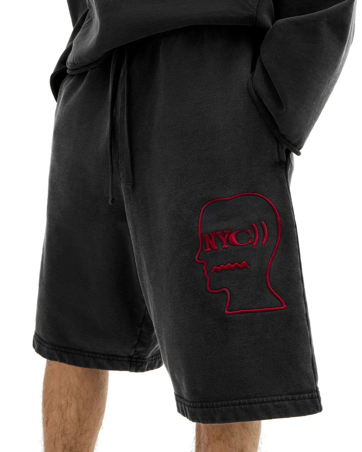 Brain Dead x Coach Sweatshorts - Black sold by Brain Dead product image thumbnail 2