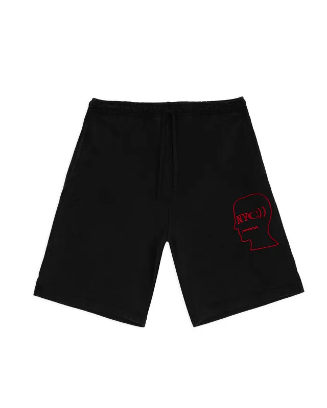 Brain Dead x Coach Sweatshorts - Black made by Brain Dead