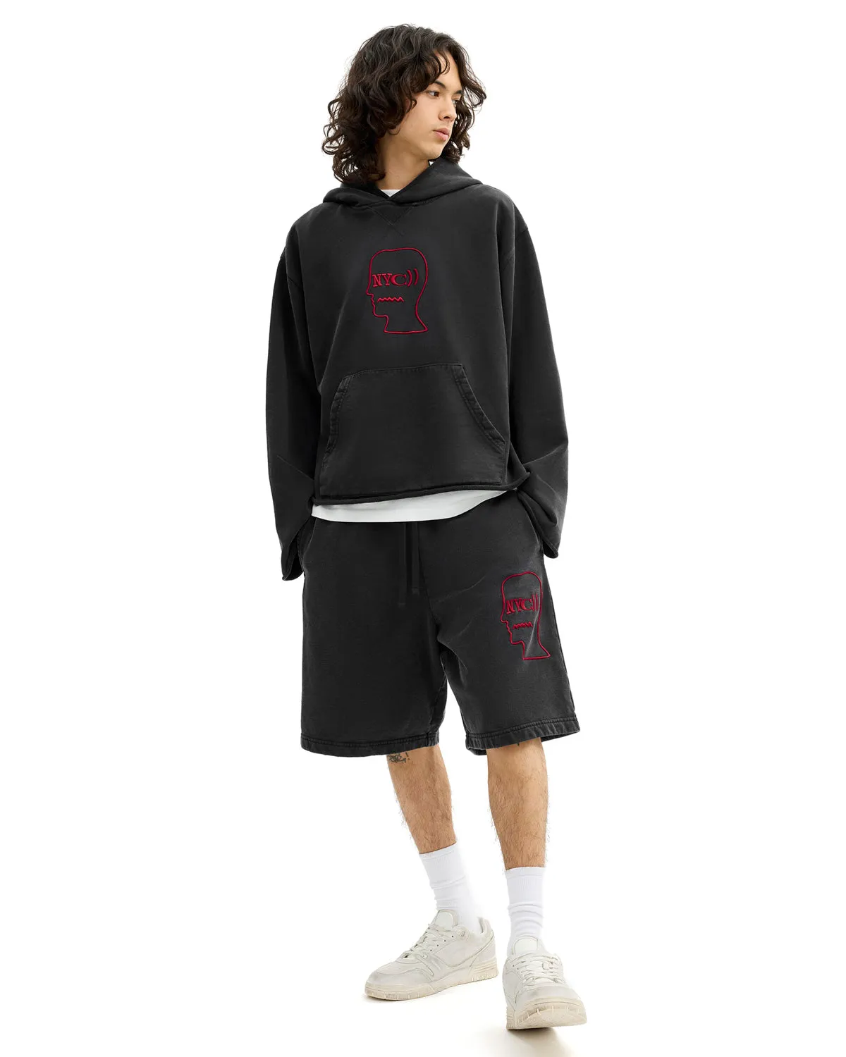 Brain Dead x Coach Sweatshorts - Black sold by Brain Dead product image thumbnail 4