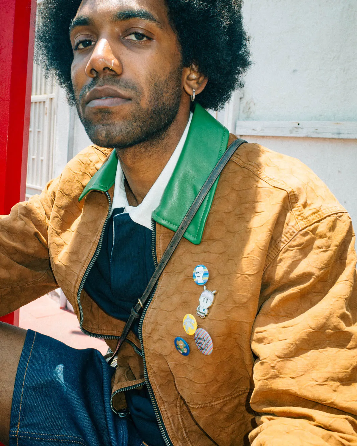 Brain Dead x Coach Zip Front Blouson - Brown sold by Brain Dead product image thumbnail 4