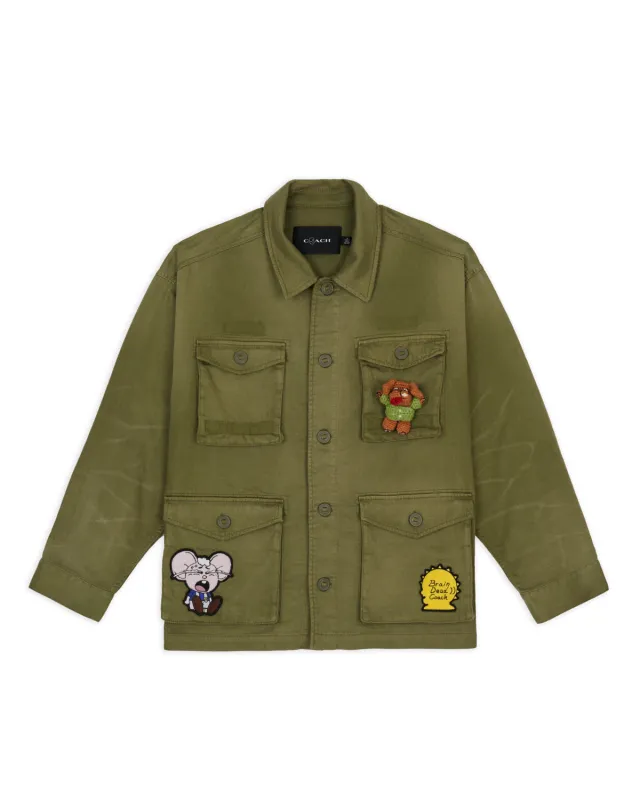 Brain Dead x Coach Surplus Jacket - Green made by Brain Dead