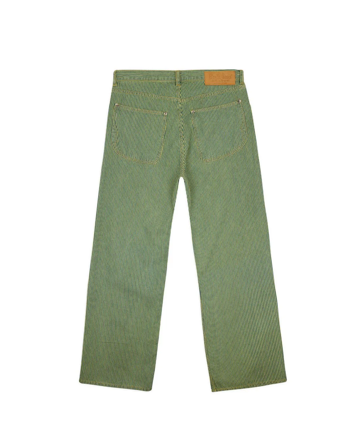 Type 00 Hickory Stripe Denim Pant - Green sold by Brain Dead product image thumbnail 3
