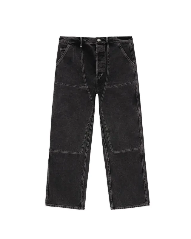Type 02 Canvas Pant - Washed Black made by Brain Dead
