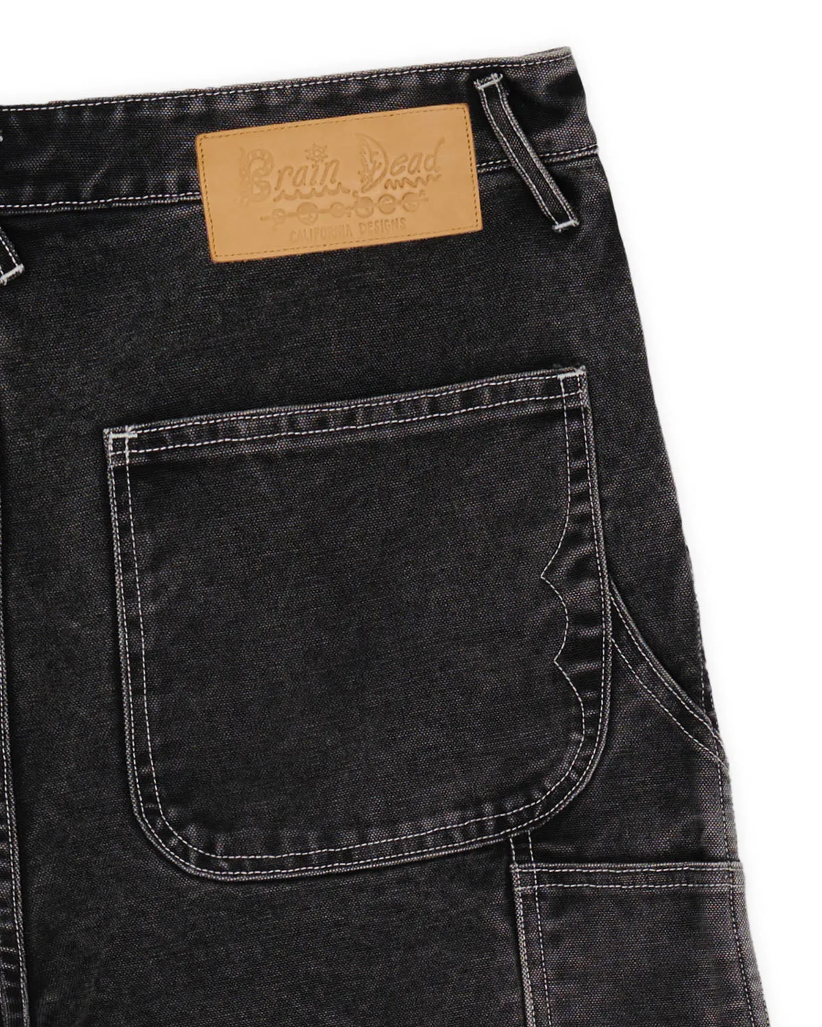 Type 02 Canvas Pant - Washed Black sold by Brain Dead product image thumbnail 3