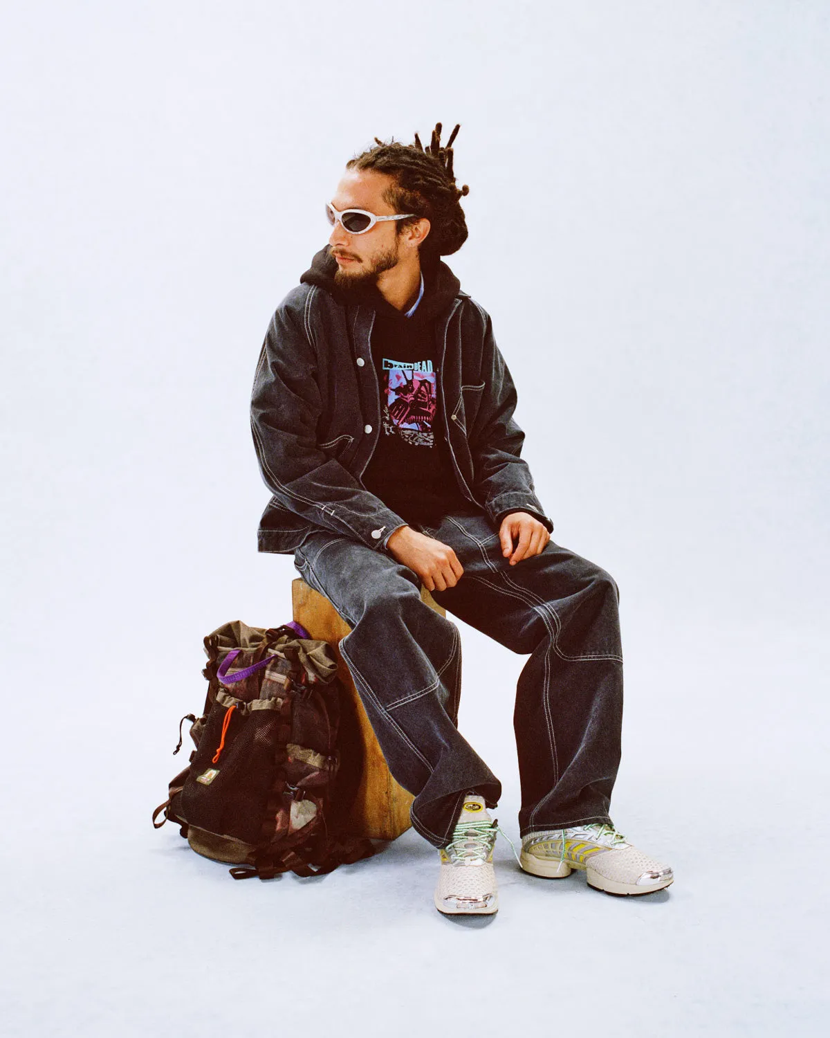 Type 02 Canvas Pant - Washed Black sold by Brain Dead product image thumbnail 4