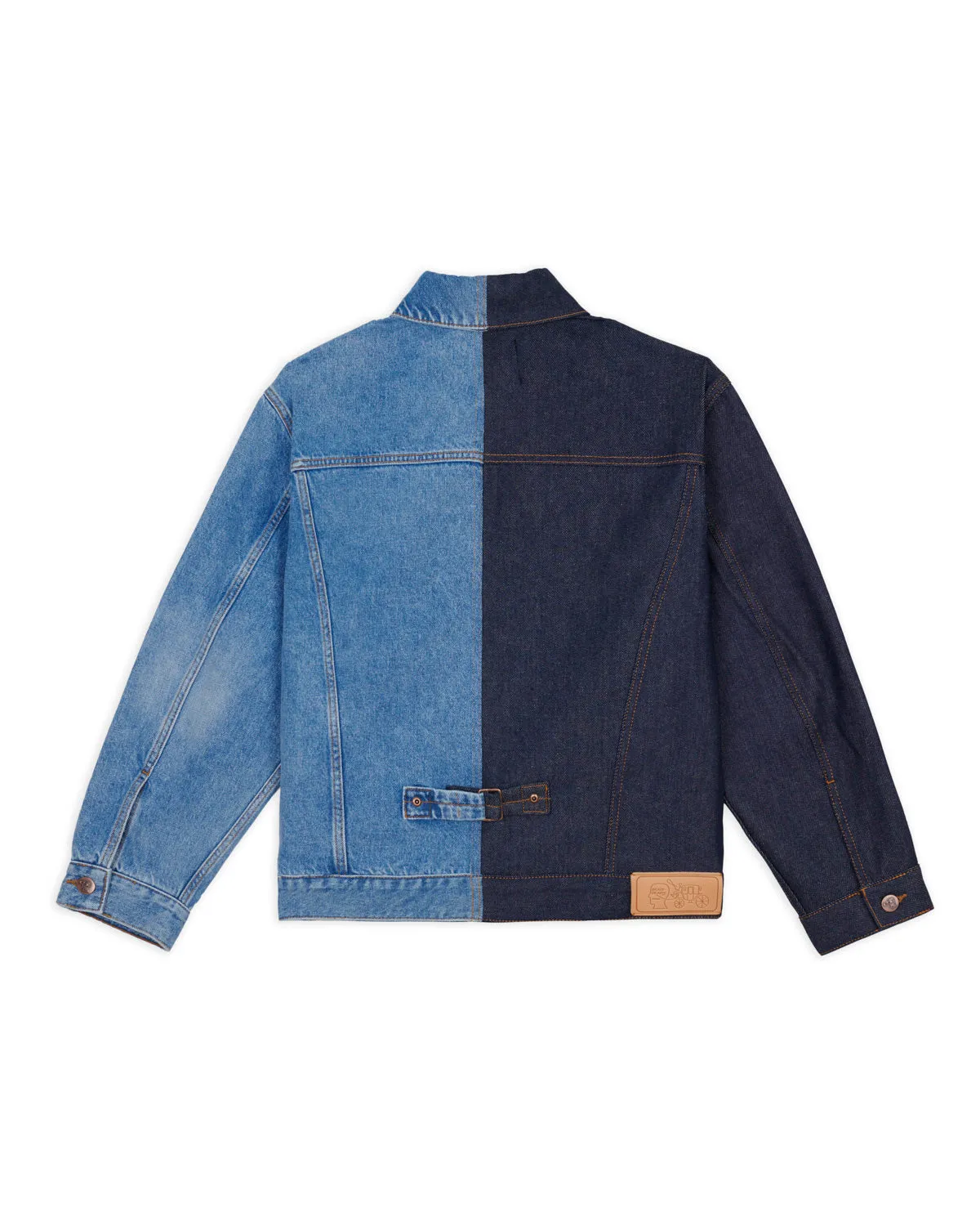 Brain Dead x Coach Split Denim Jacket - Blue Multi sold by Brain Dead product image thumbnail 3