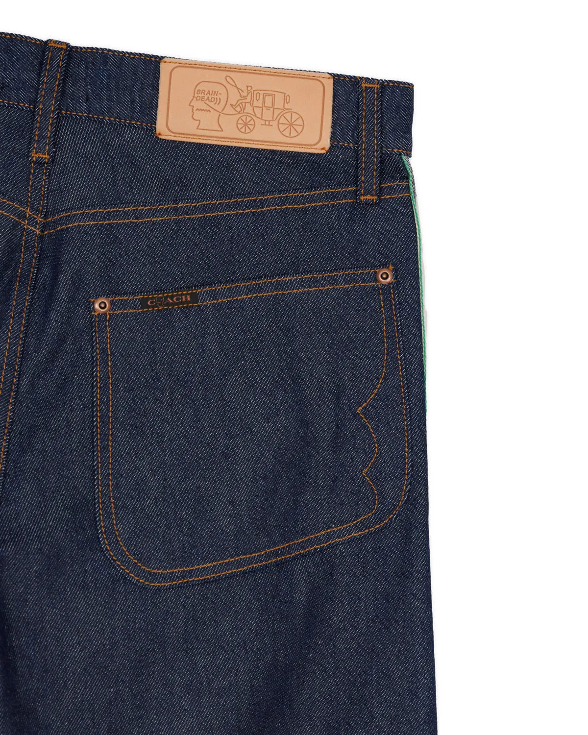 Brain Dead x Coach Kachi Mouse Retro Jean - Dark Blue sold by Brain Dead product image thumbnail 5