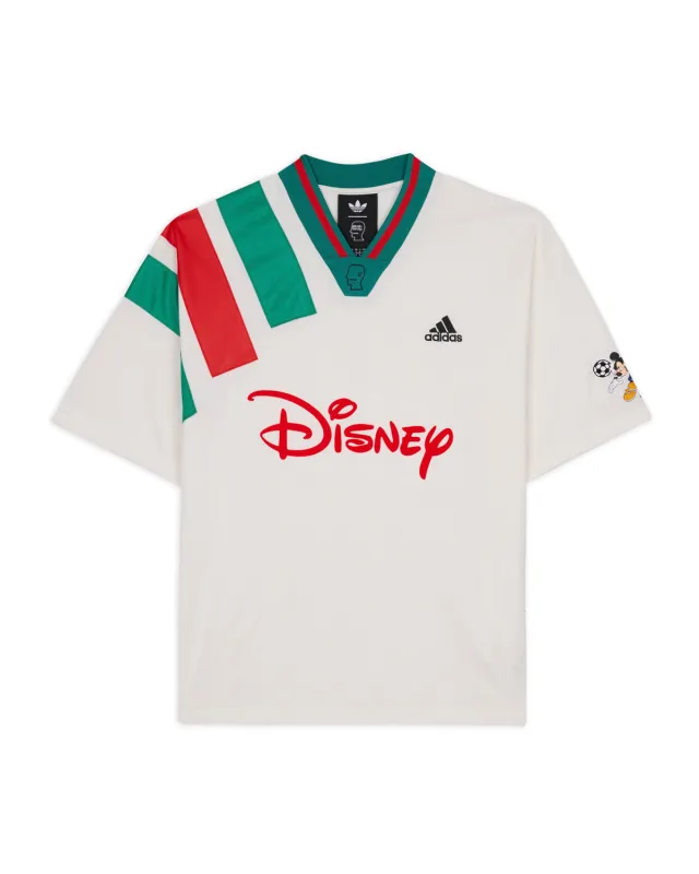 Brain Dead x Disney x Adidas Jacquard Soccer Jersey - White made by Brain Dead