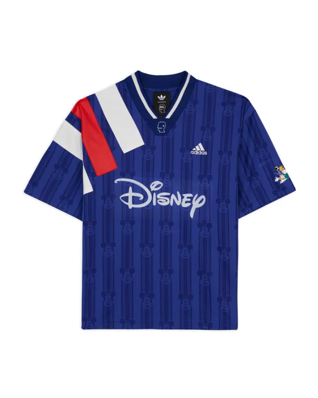 Brain Dead x Disney x Adidas Jacquard Soccer Jersey - Blue made by Brain Dead