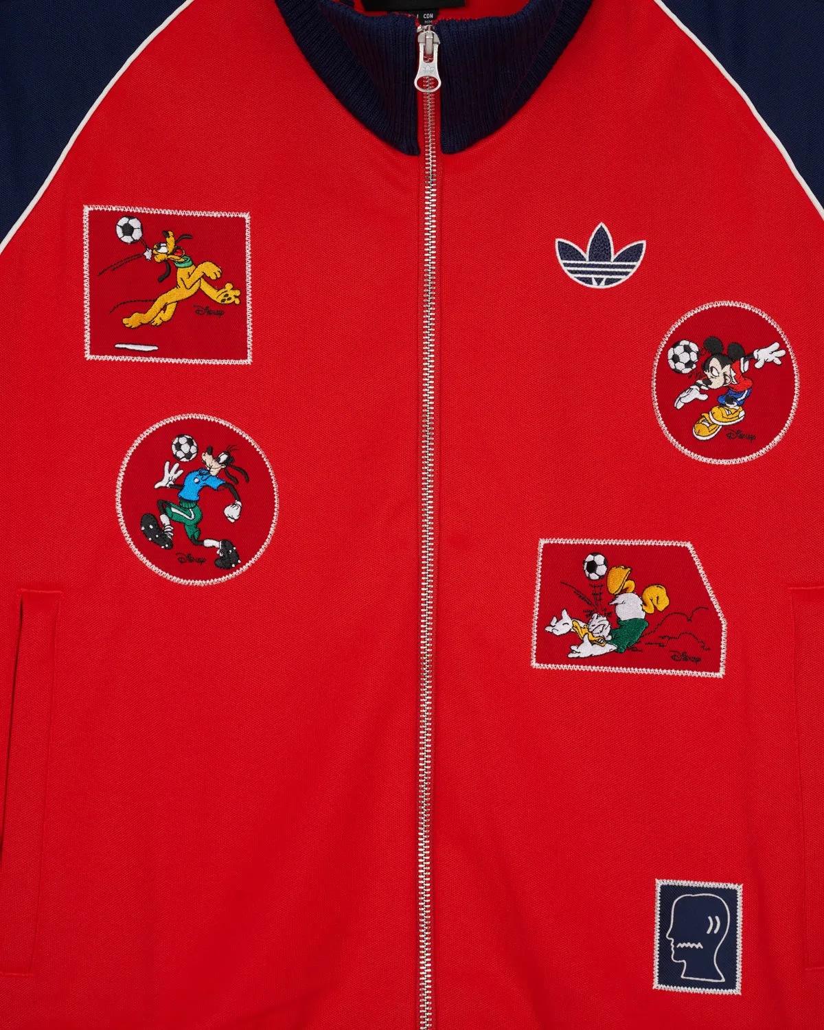 Brain Dead x Disney x Adidas Mickey and Friends Track Jacket - Red sold by Brain Dead product image thumbnail 3