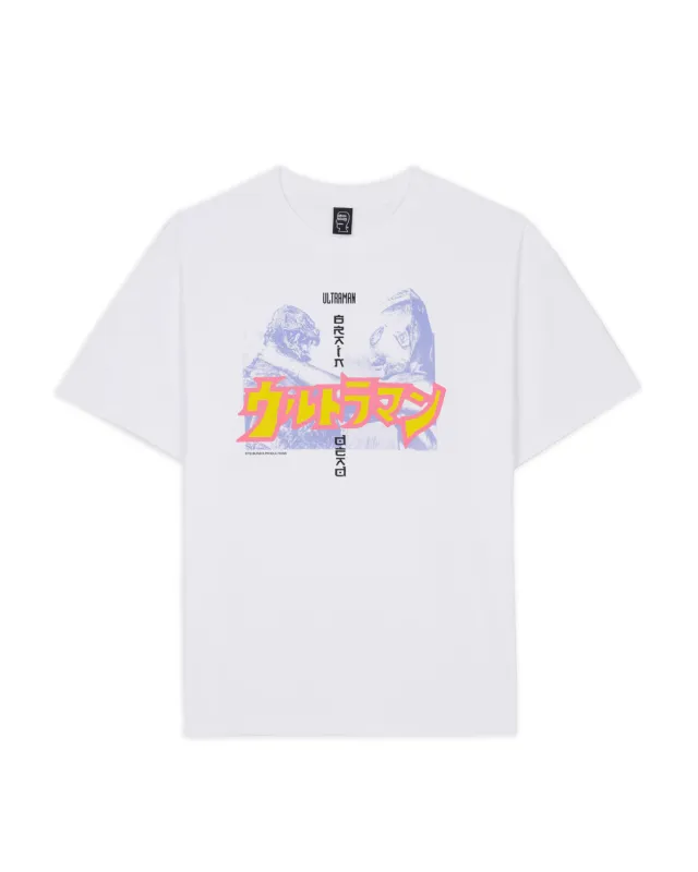 Brain Dead x Ultraman Series Monster Zone Duel T-Shirt - White made by Brain Dead
