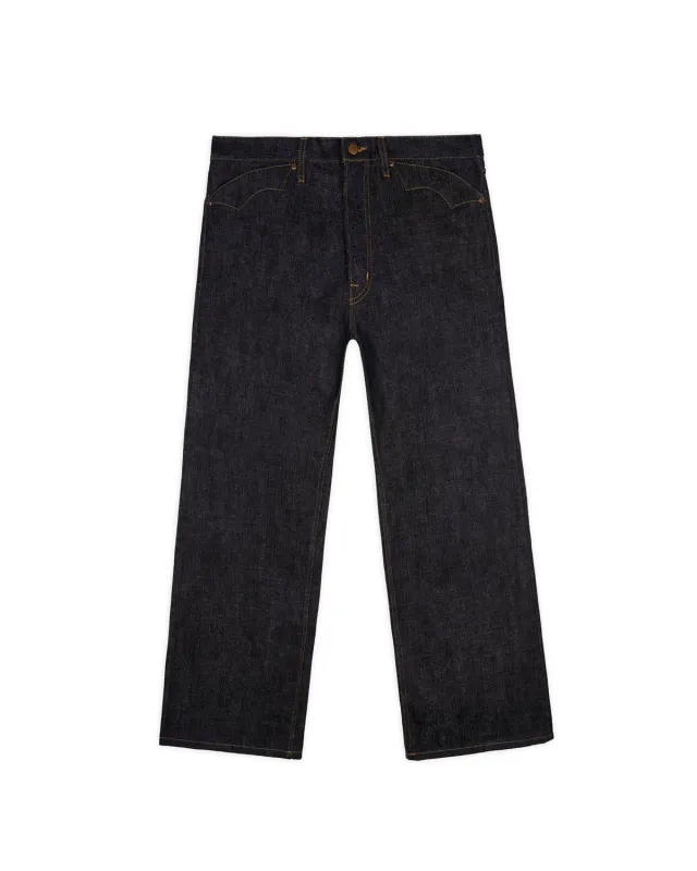Type 00 15.5oz Selvedge Denim - Indigo made by Brain Dead