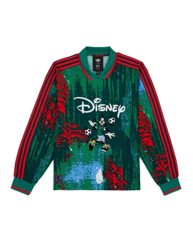 Brain Dead x Disney x Adidas Goofy Goalie Jersey - Red made by Brain Dead