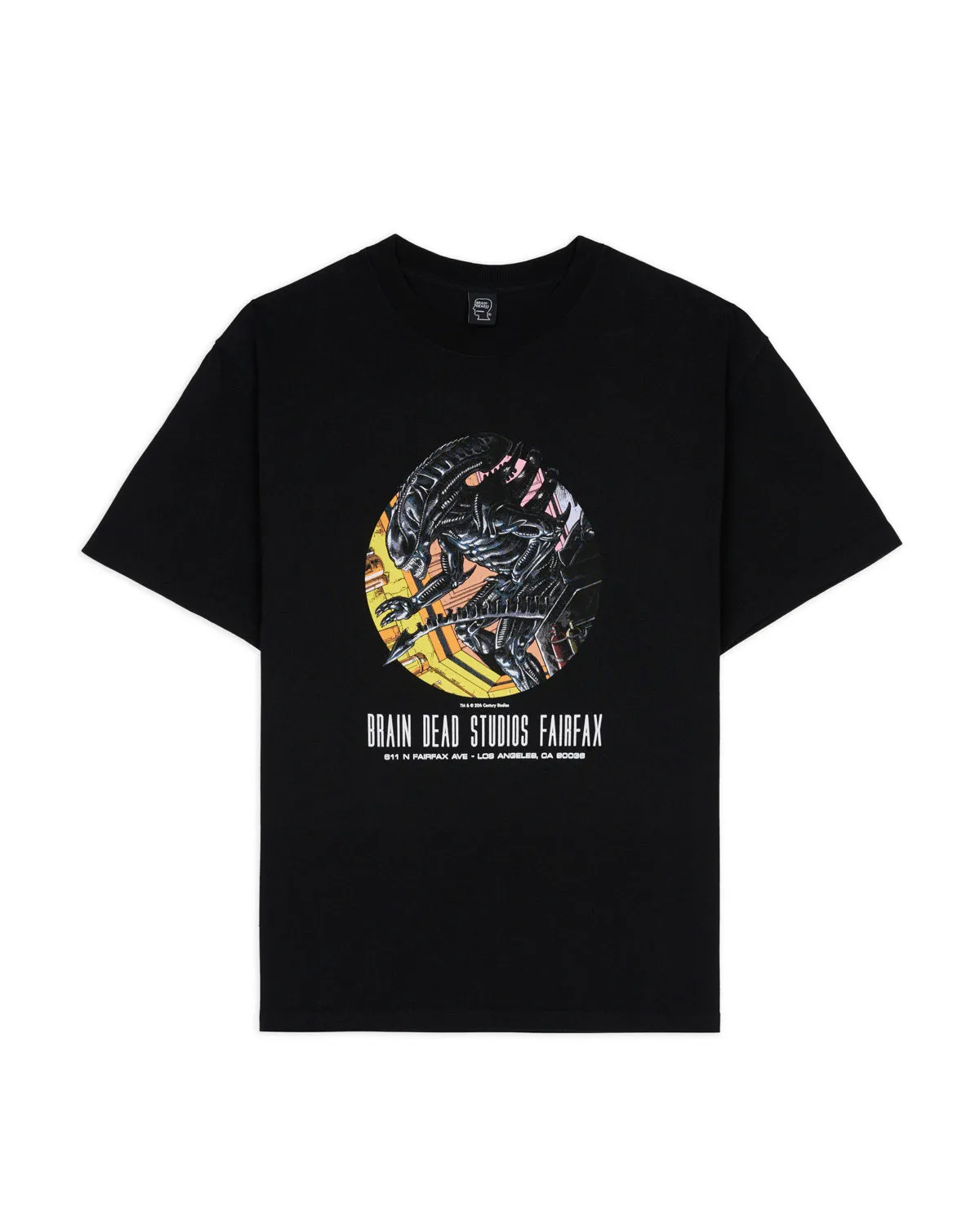 Brain Dead x Aliens Studios T-shirt - Black sold by Brain Dead