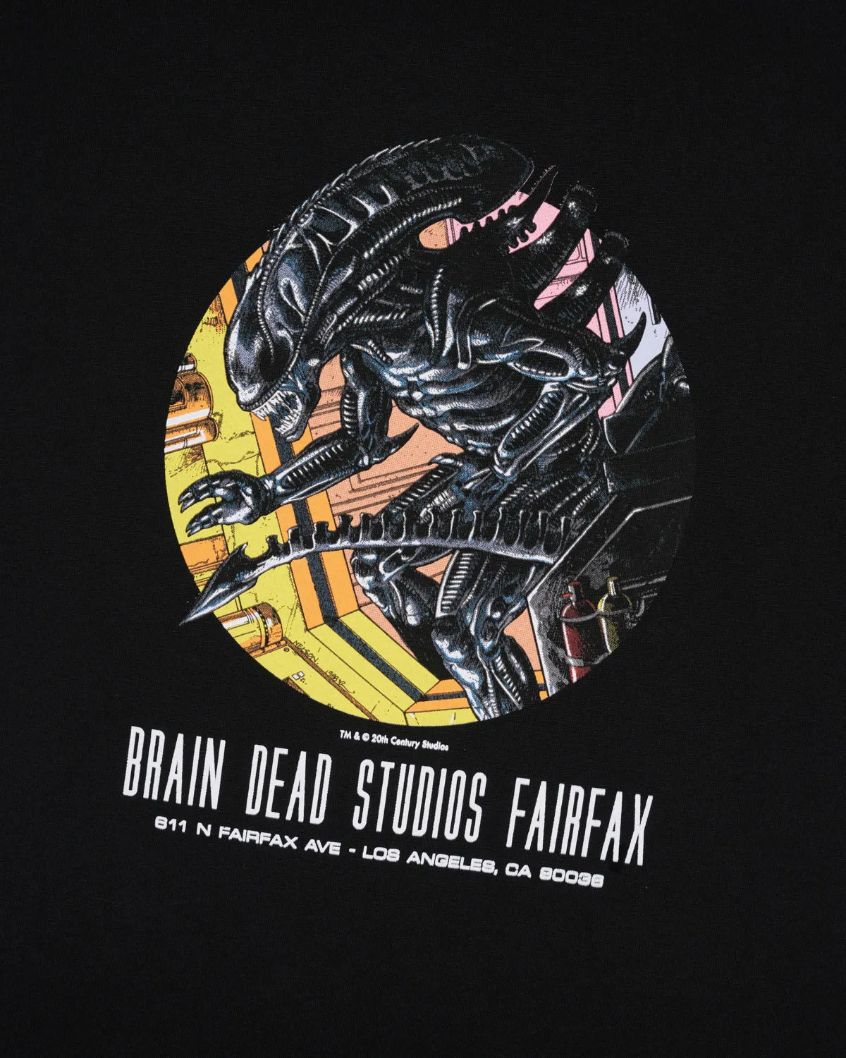 Brain Dead x Aliens Studios T-shirt - Black sold by Brain Dead product image thumbnail 2