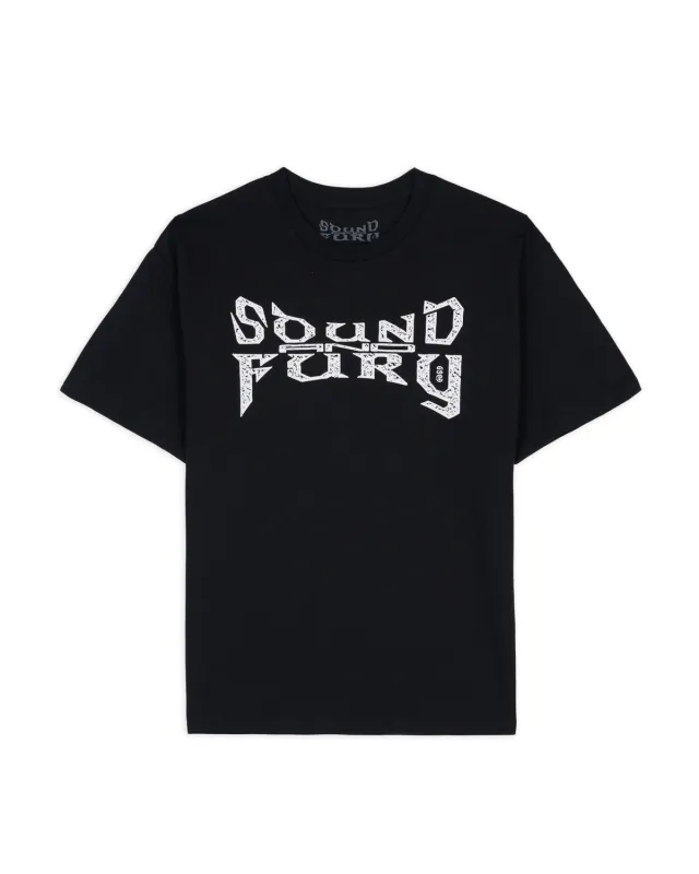 Brain Dead x Sound & Fury 2026 Logo T-shirt - Black made by Brain Dead