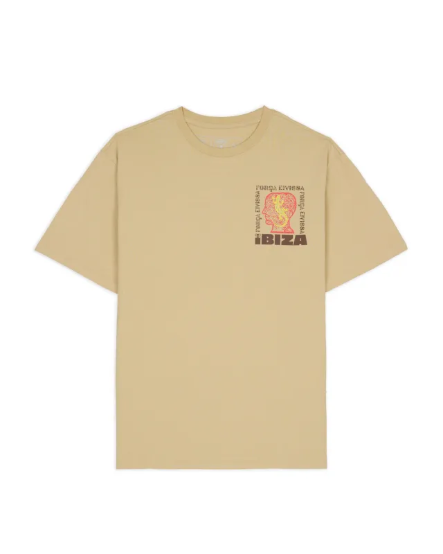 Brain Dead x UD Ibiza Coast T-Shirt - Beige made by Brain Dead