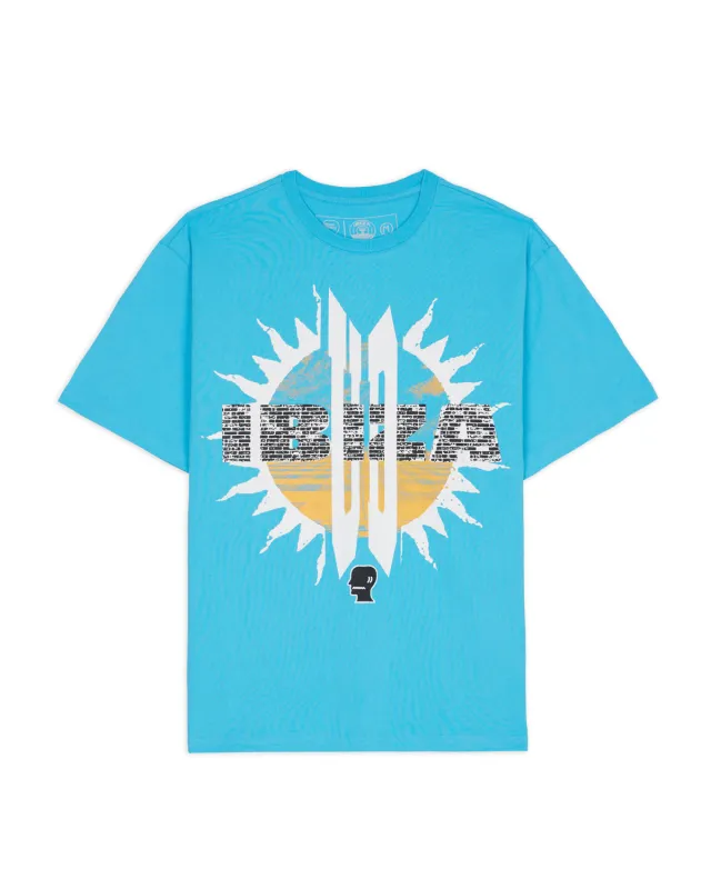 Brain Dead x UD Ibiza Sun T-Shirt - Light Blue made by Brain Dead