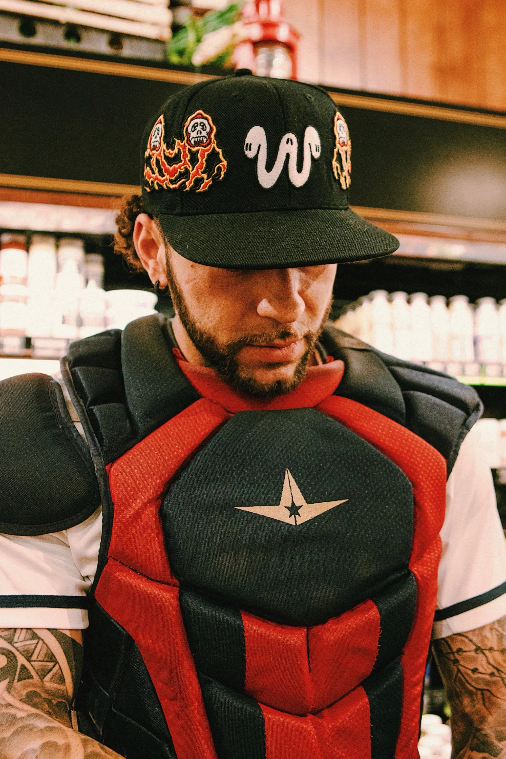 TWIN REAPER HAT sold by WNTD APPAREL product image thumbnail 5