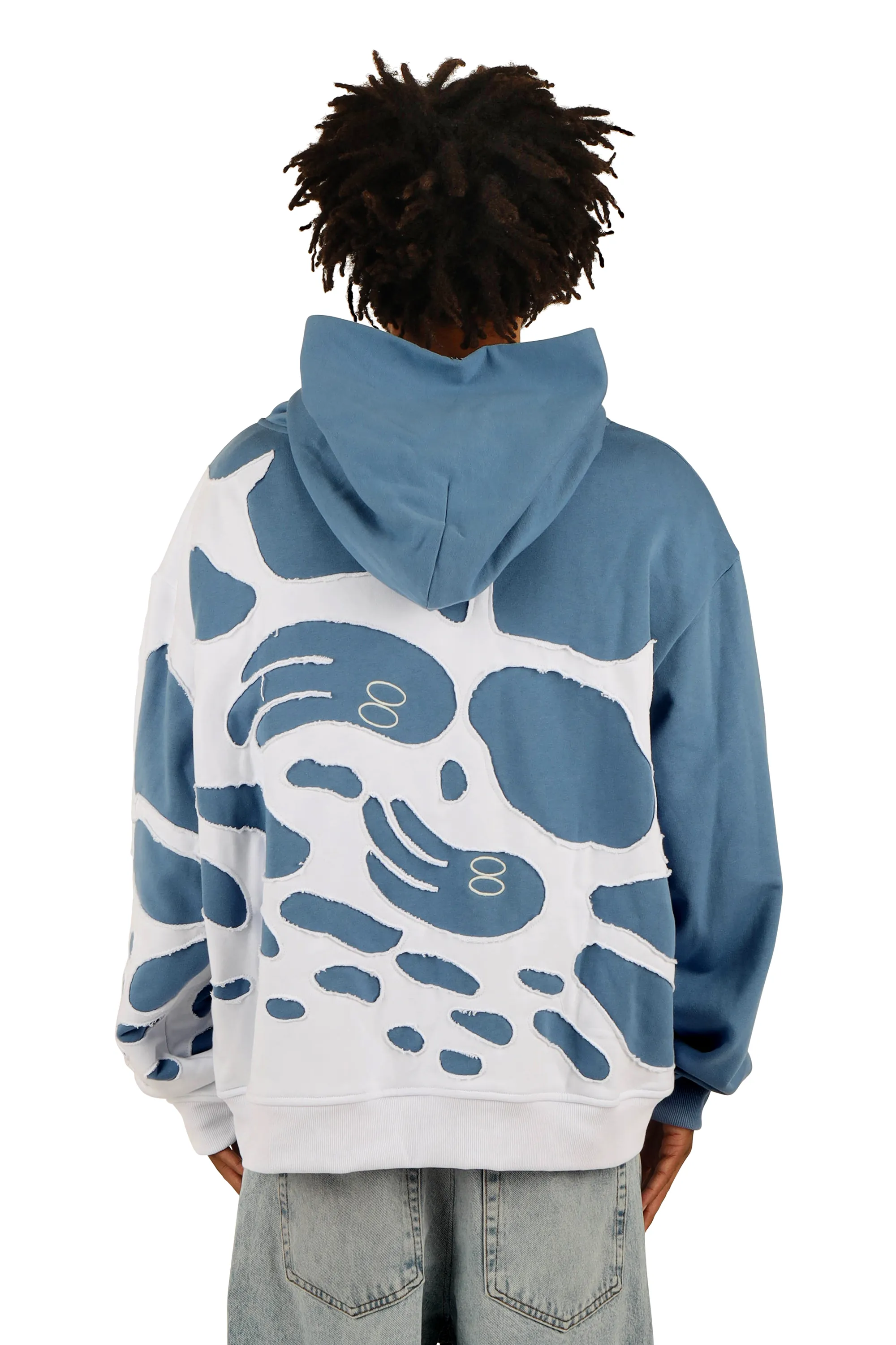 WAVE HOODIE sold by WNTD APPAREL product image thumbnail 5