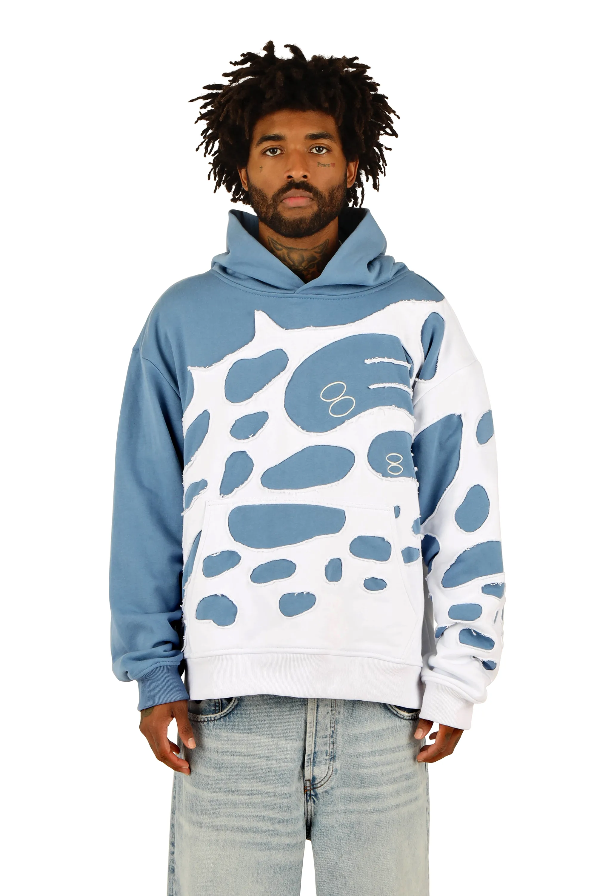 WAVE HOODIE sold by WNTD APPAREL product image thumbnail 3