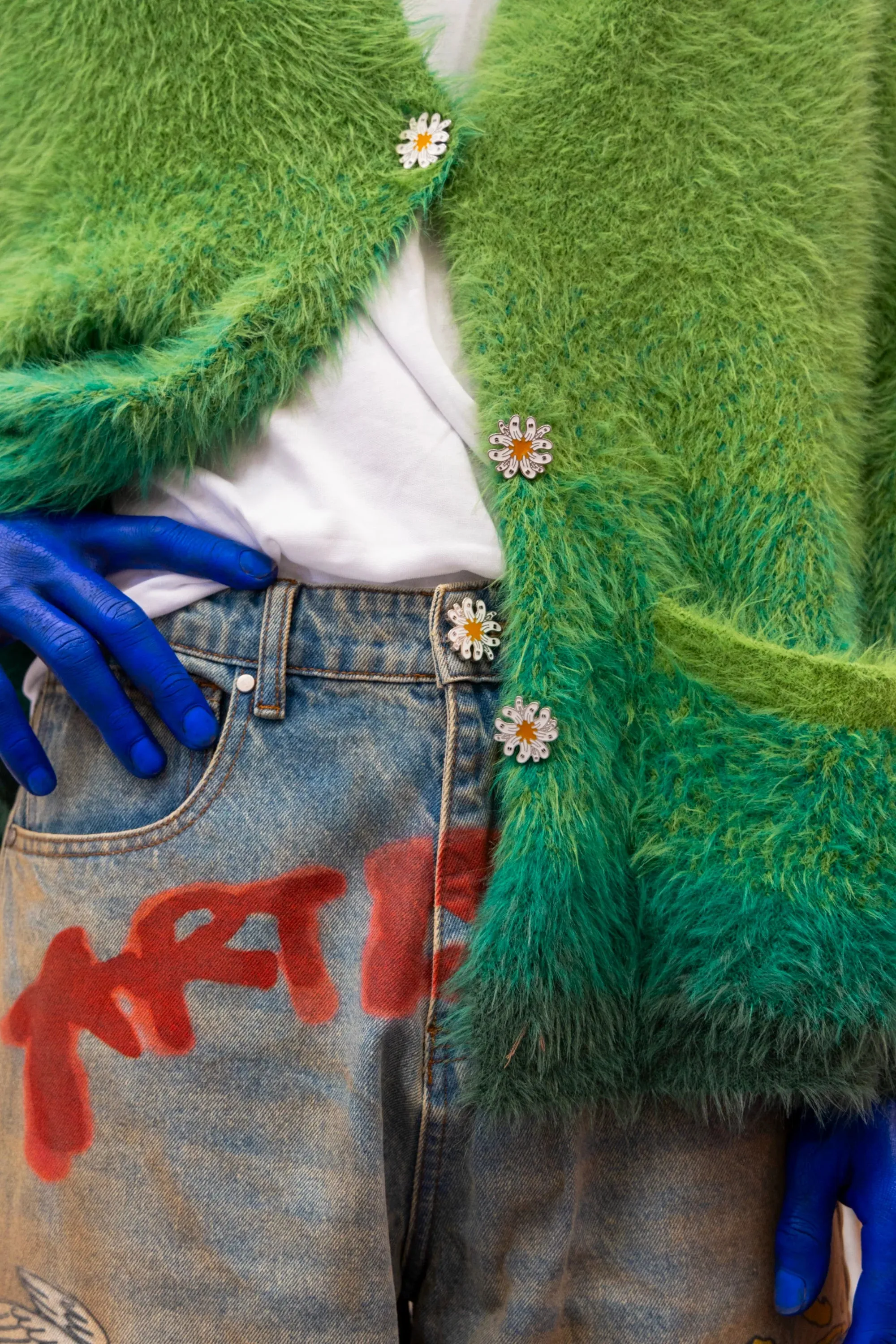 MOHAIR CARDIGAN sold by WNTD APPAREL product image thumbnail 4