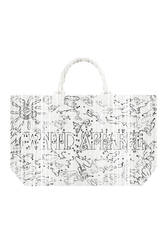DOT TO DOT TOTE BAG made by WNTD APPAREL