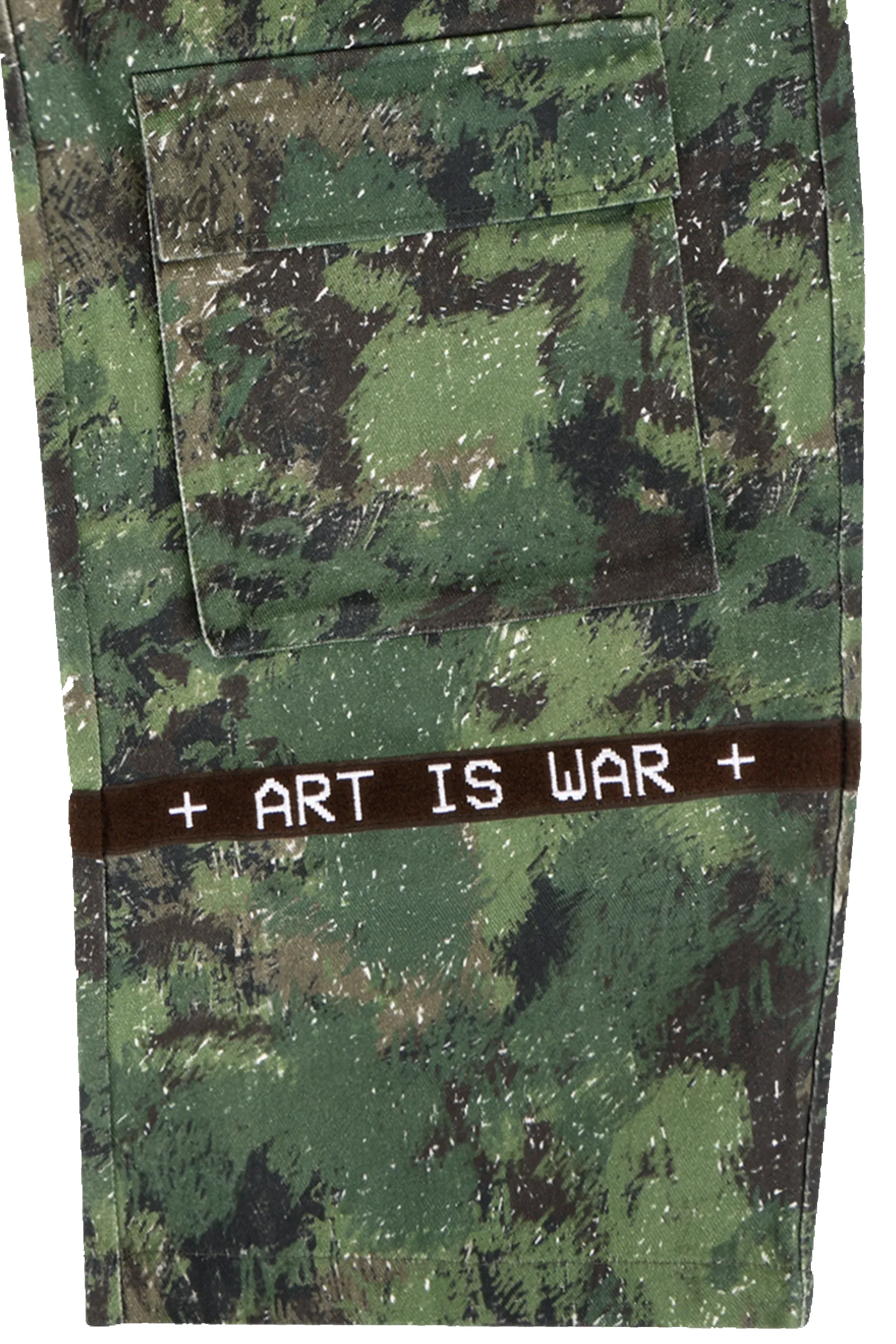 ART IS WAR CARGO PANTS sold by WNTD APPAREL product image thumbnail 5