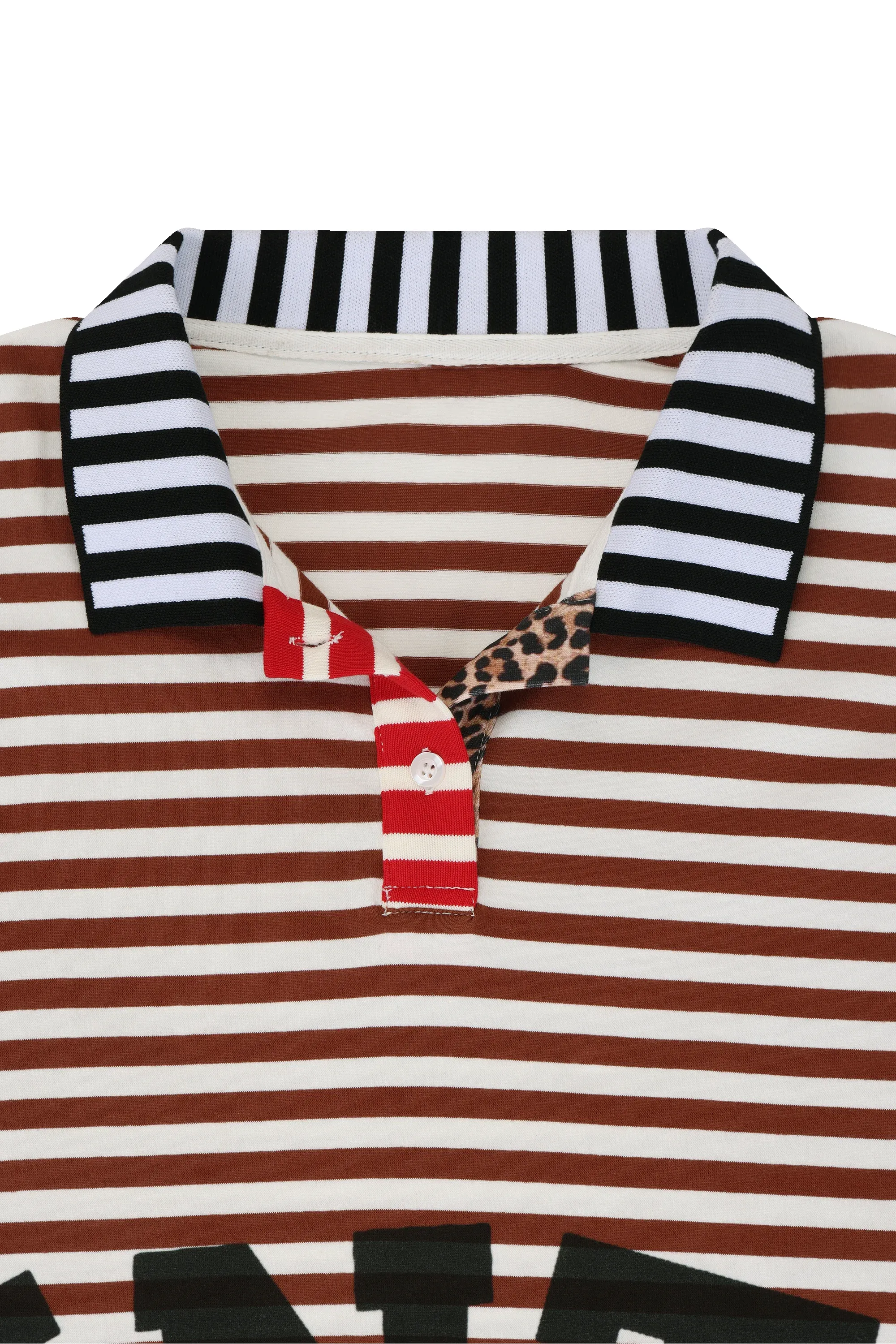 WNTD STRIPPED POLO sold by WNTD APPAREL product image thumbnail 3