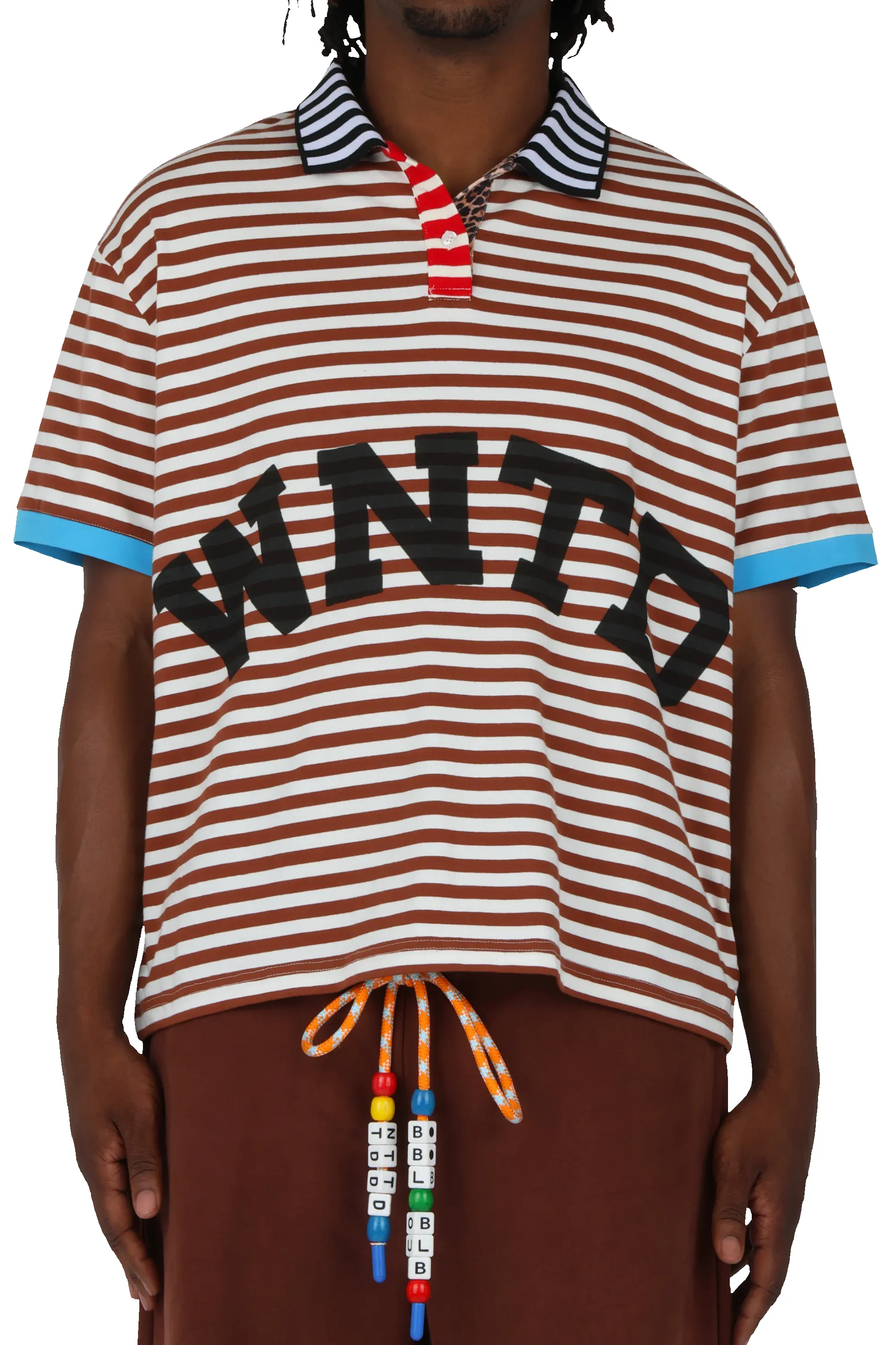 WNTD STRIPPED POLO sold by WNTD APPAREL product image thumbnail 4