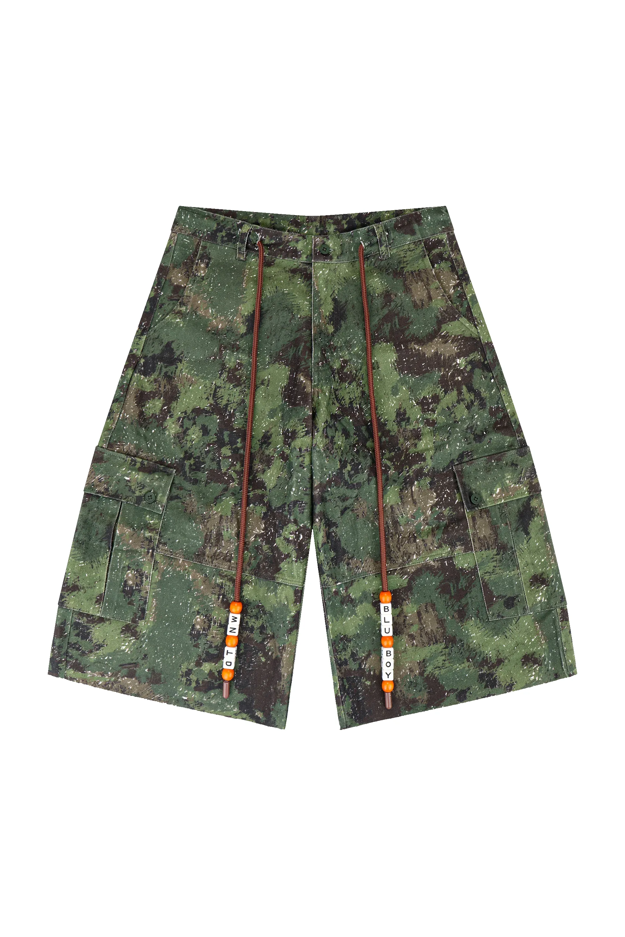 CHARM ROPE CARGO SHORTS sold by WNTD APPAREL