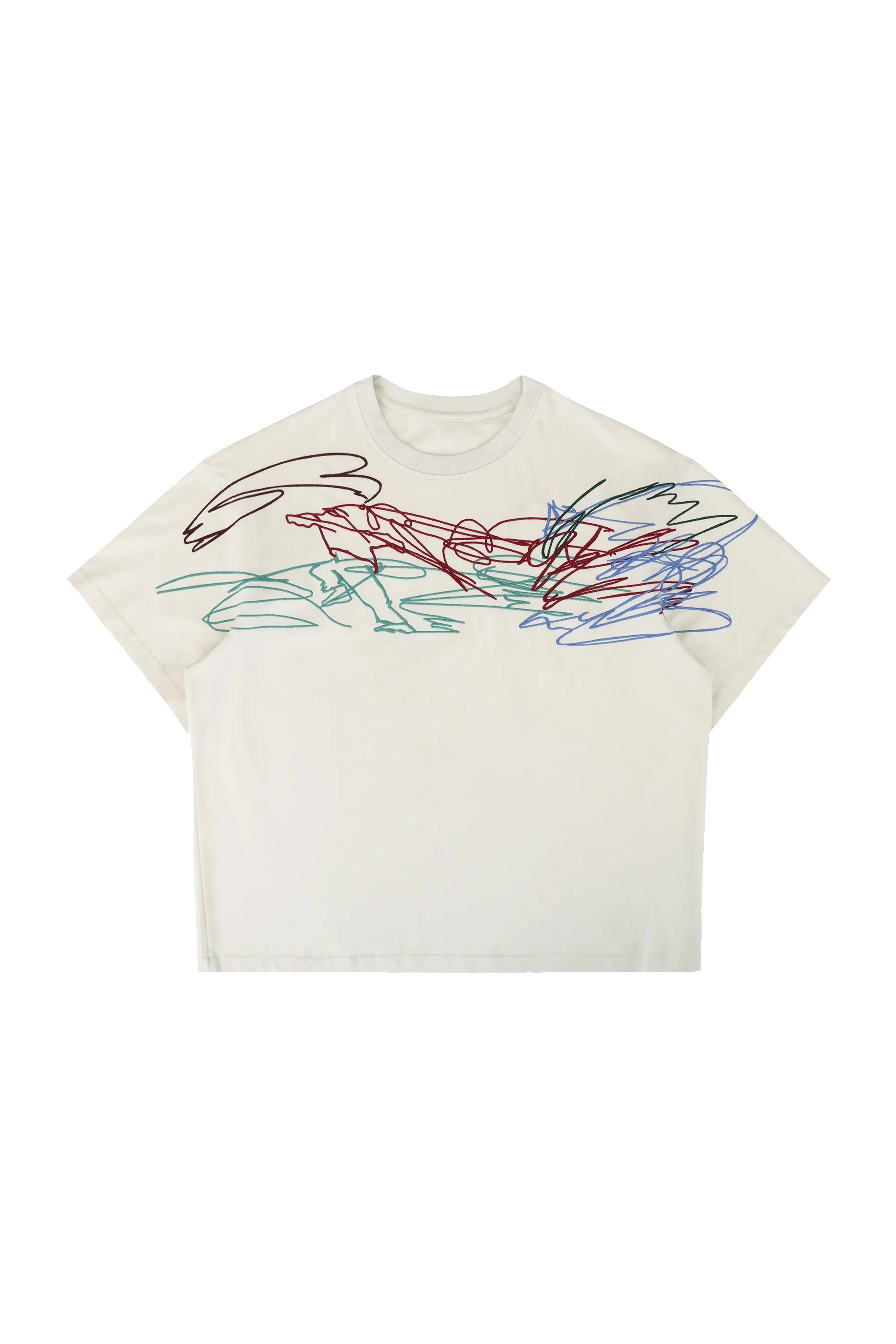 SCRIBBLE TEE sold by WNTD APPAREL