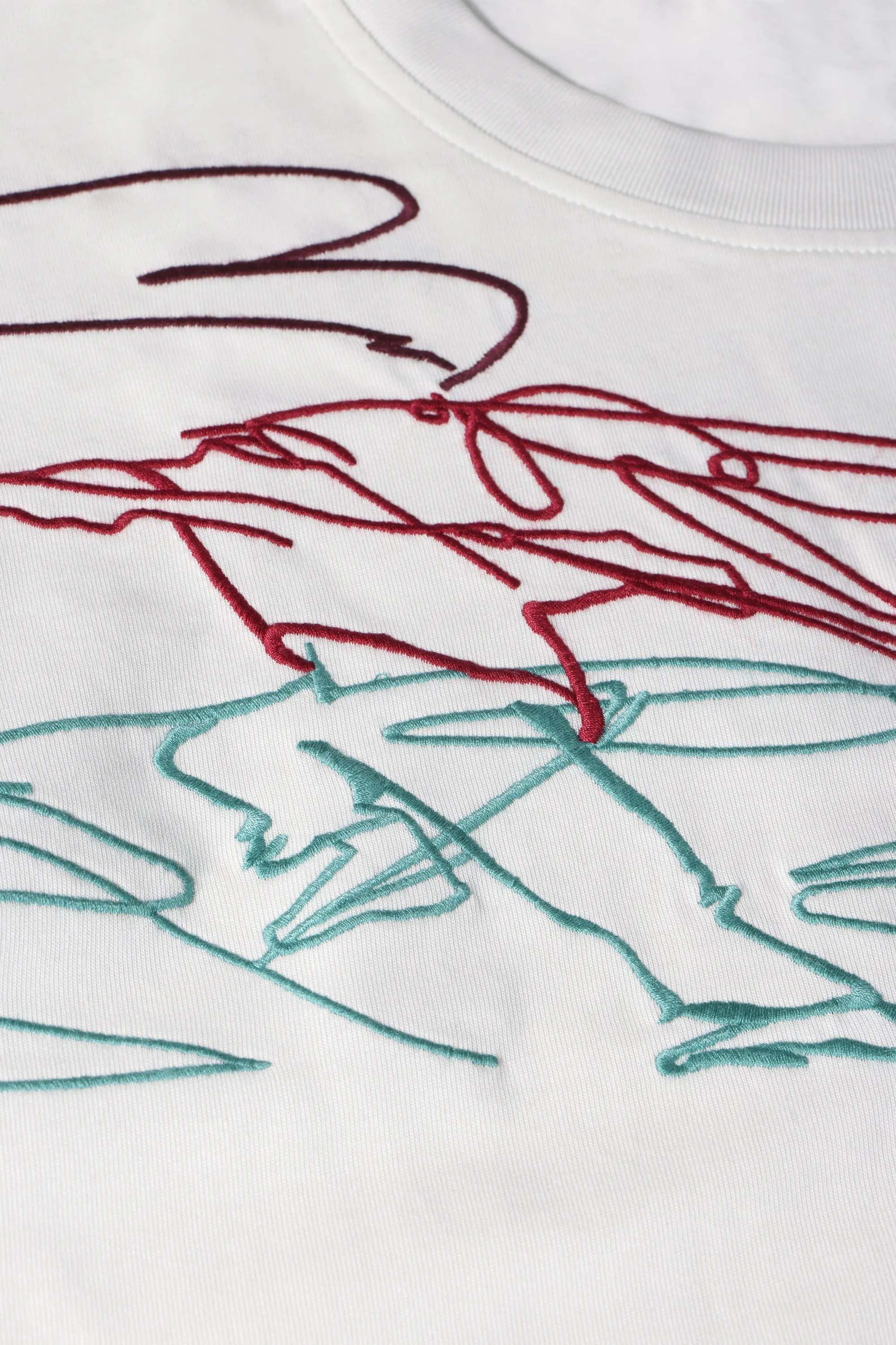 SCRIBBLE TEE sold by WNTD APPAREL product image thumbnail 3