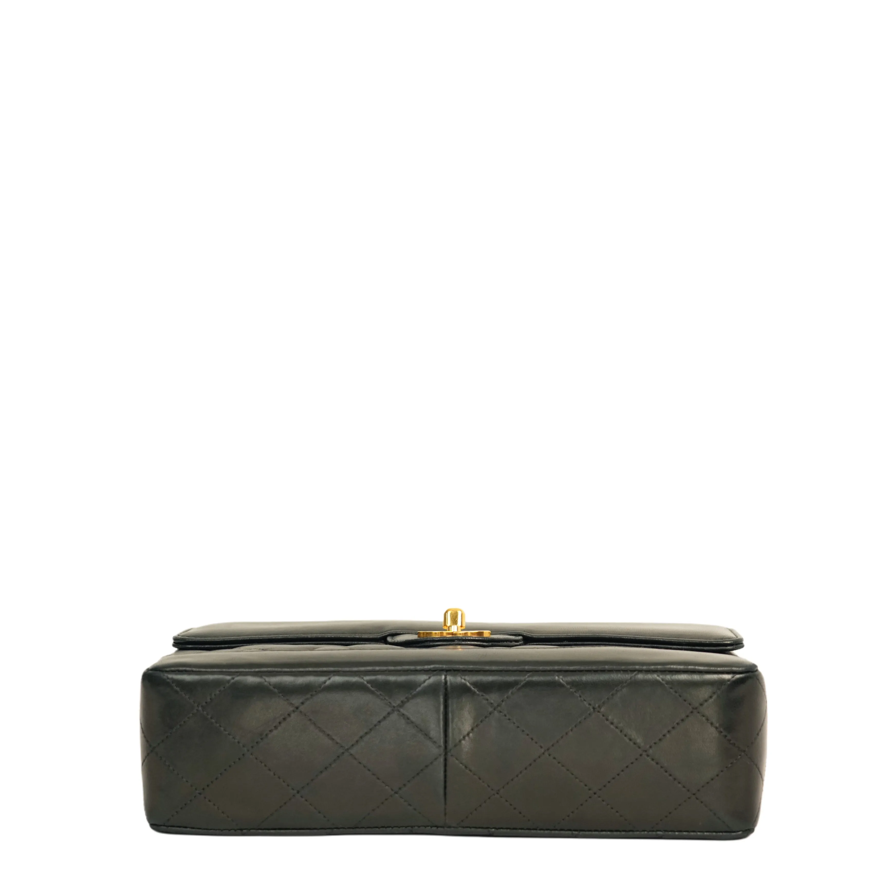 CHANEL 1989-1991Matelasse Coco Mark Chain Lambskin Shoulder Bag sold by Aime Vintage product image thumbnail 5