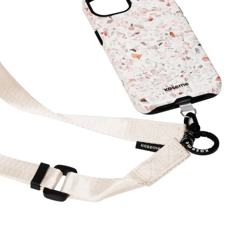 Crossbody Phone Strap Beige sold by KaseMe