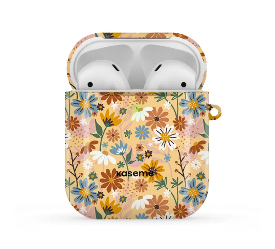 Emily Yellow AirPods Case sold by KaseMe