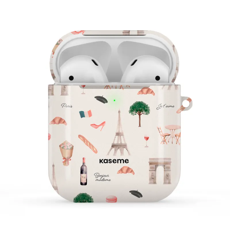 Je t’aime Paris AirPods Case sold by KaseMe