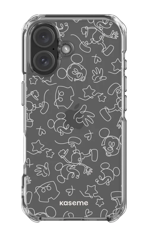 Doodle Clear Case sold by KaseMe