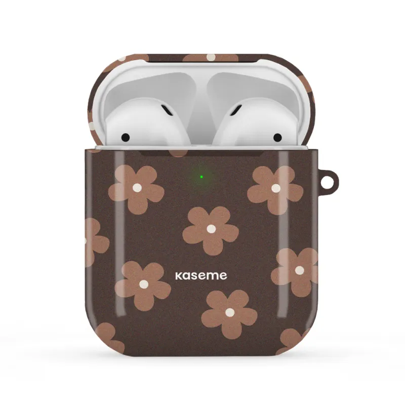Woodstock Mocha AirPods Case sold by KaseMe