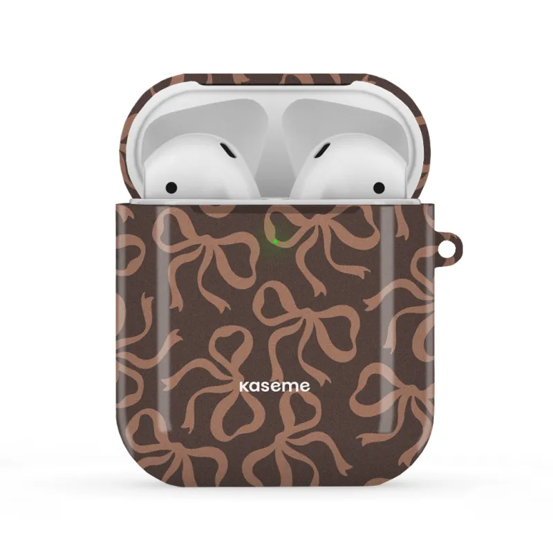 Lace Mocha AirPods Case sold by KaseMe